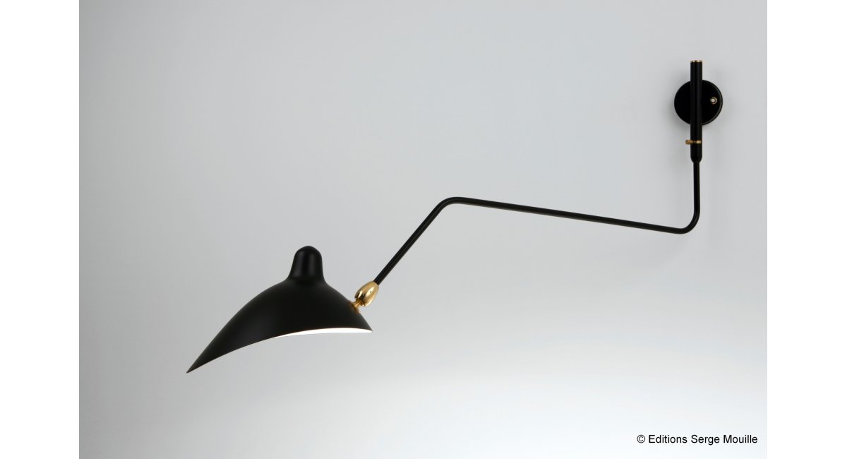 Serge Mouille, Spider 1 rotating curved arm