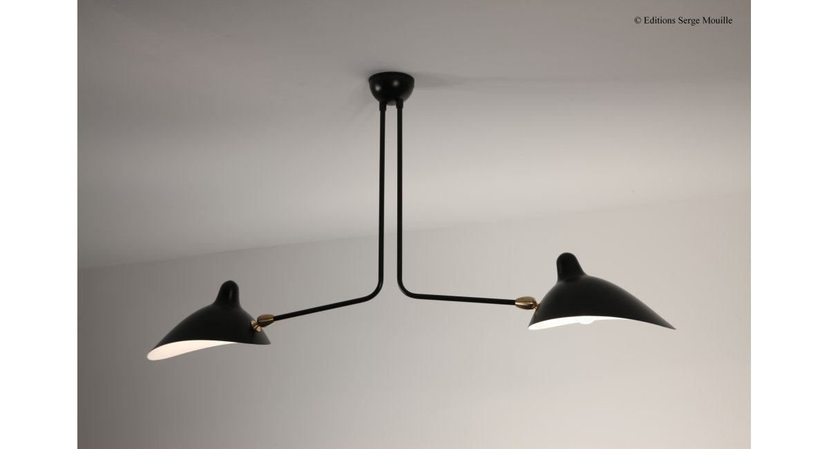 Serge Mouille, Spider 2 fixed arms