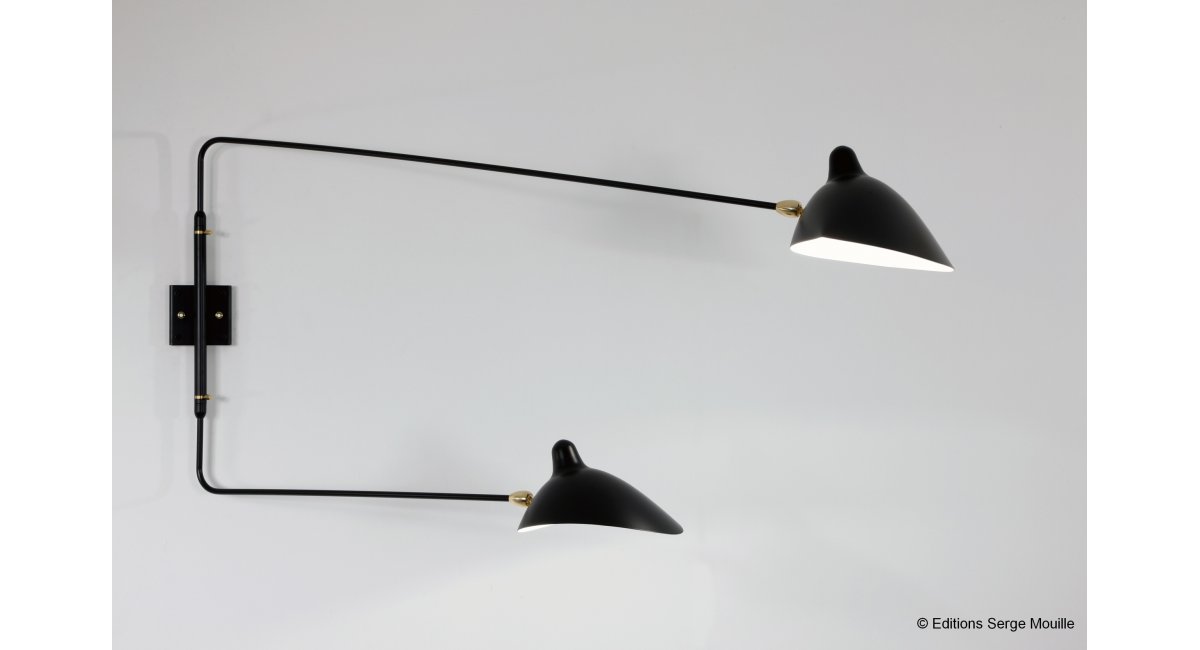 Serge Mouille, Spider 2 rotating straight arms