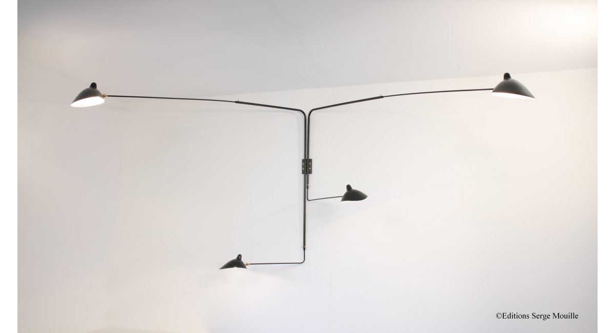 Serge Mouille, Spider 4 rotating arms