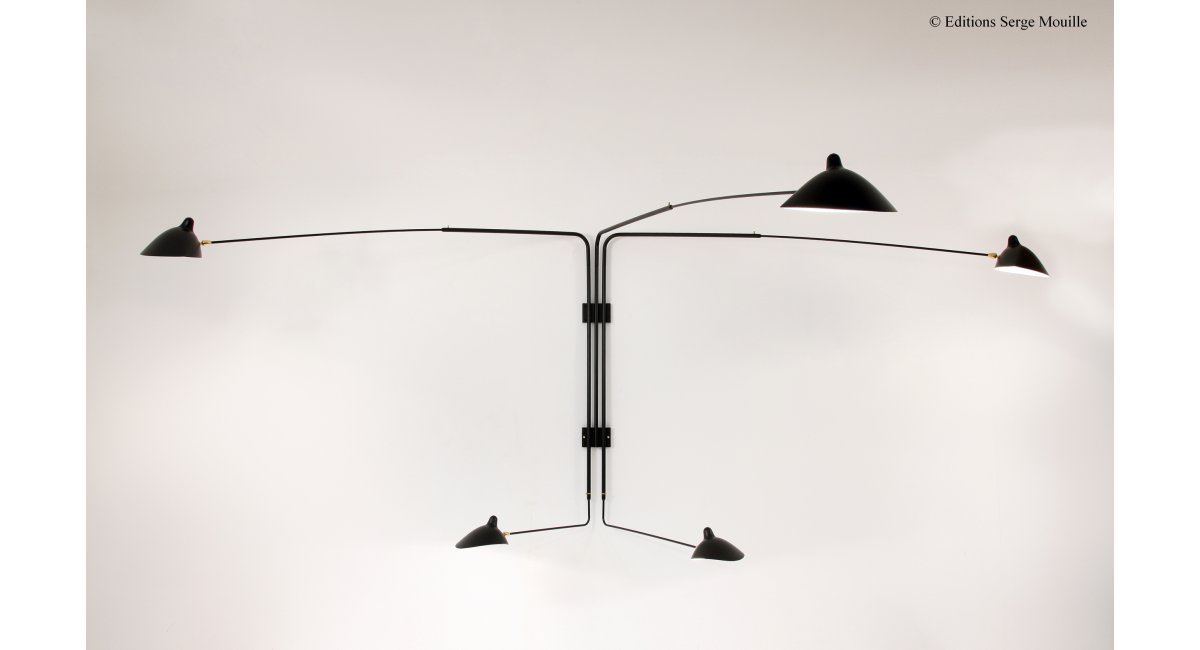 Serge Mouille, Spider 5 rotating arms