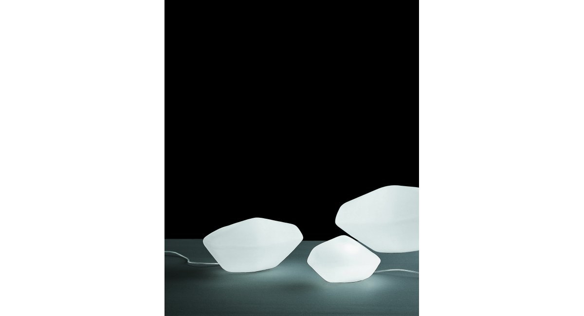 Oluce, Stone of glass