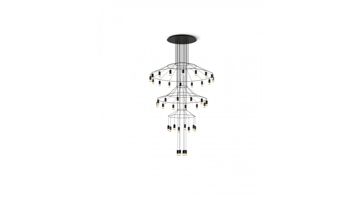 Vibia, Wireflow Chandelier