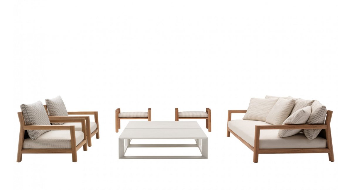 Pablo Outdoor - sofá - exteriores - B&amp;B Italia - MINIM