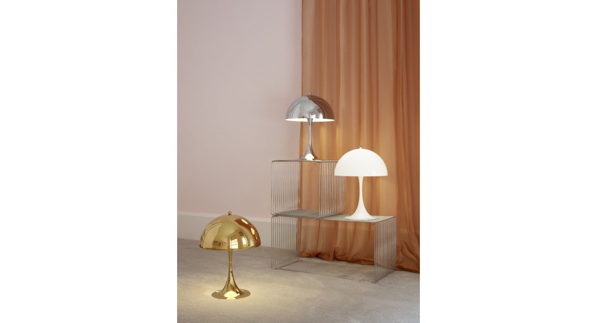 Panthella 320 - Table - Lámpara sobremesa - Latón - Louis Poulsen - MINIM - Familia