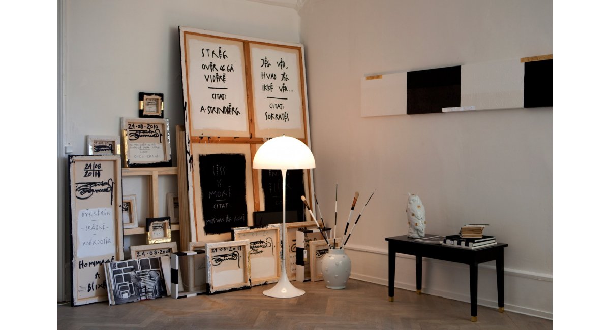 Panthella Floor - lámpara de pie - Louis Polsen - MINIM