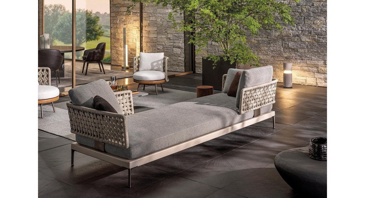 Patio Outdoor Sofa, Minotti, MINIM Barcelona