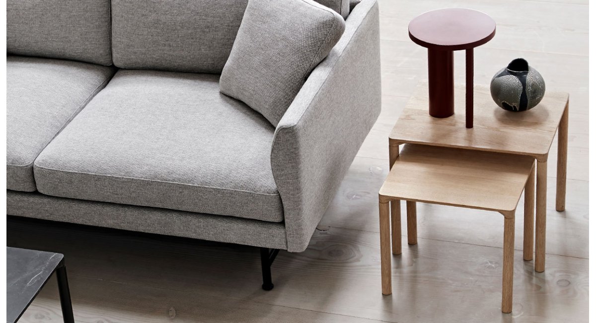 Piloti Stone - mesa auxiliar - Fredericia - MINIM - lifestyle salón