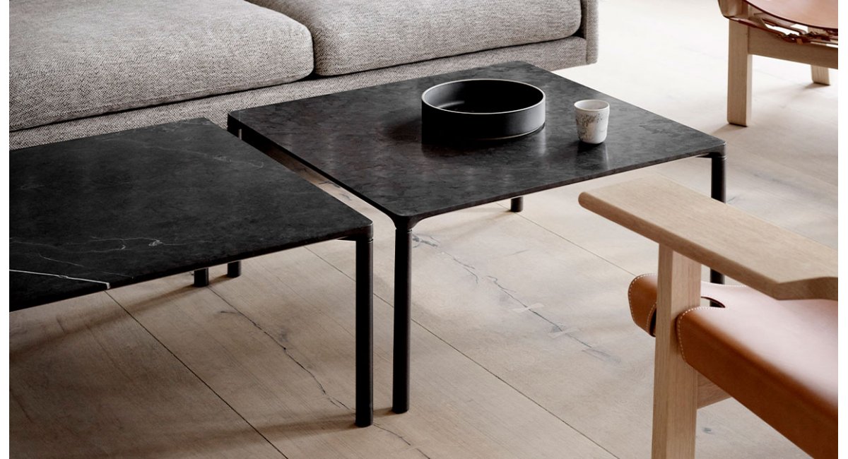 Piloti Stone - mesa de centro - fredericia - MINIM - lifestyle salón