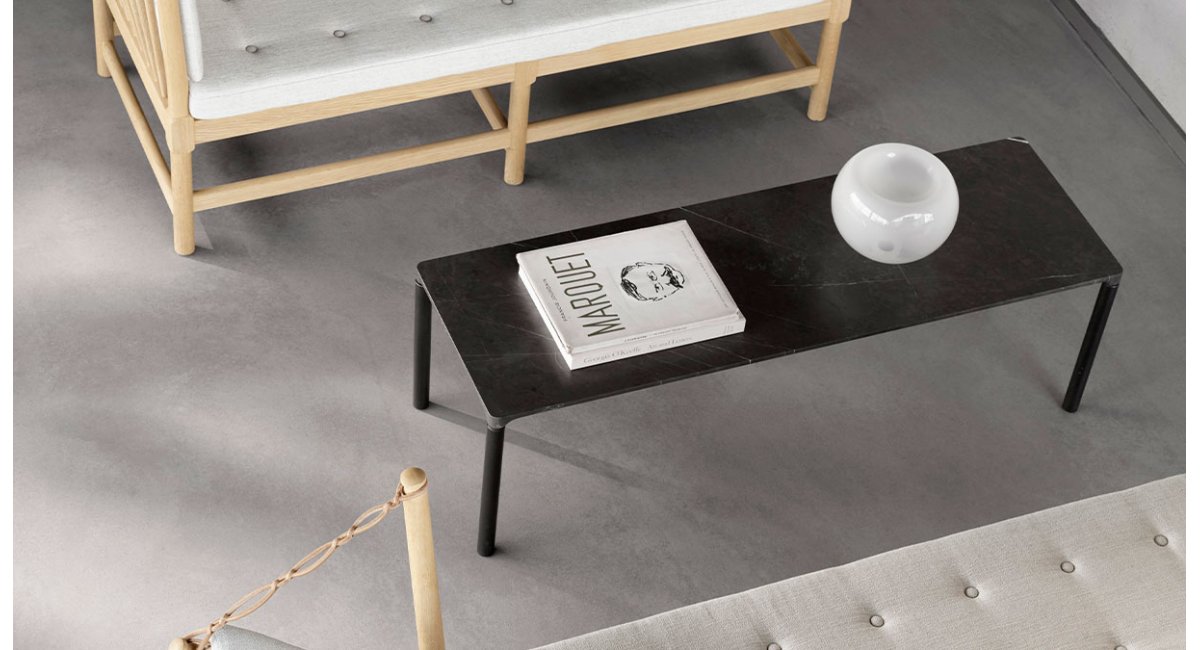 Piloti Stone - mesa de centro - fredericia - MINIM - lifestyle