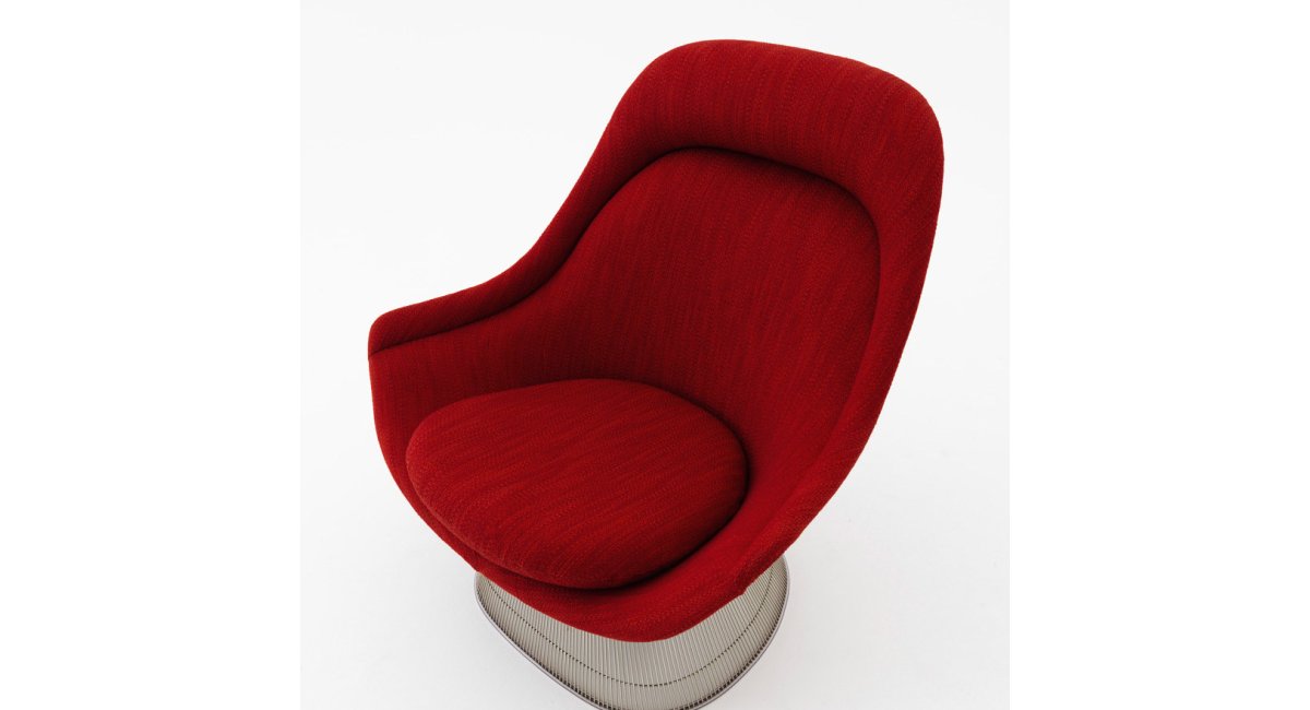 Platner Easy Chair and Ottoman KNOLL MINIM