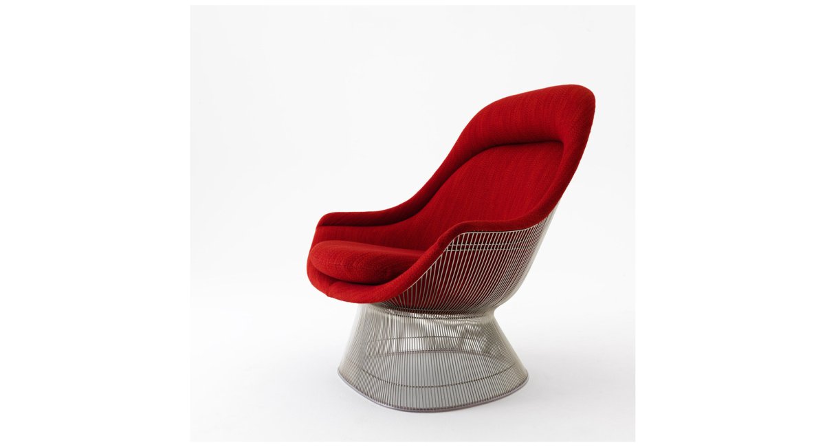 Platner Easy Chair and Ottoman KNOLL MINIM