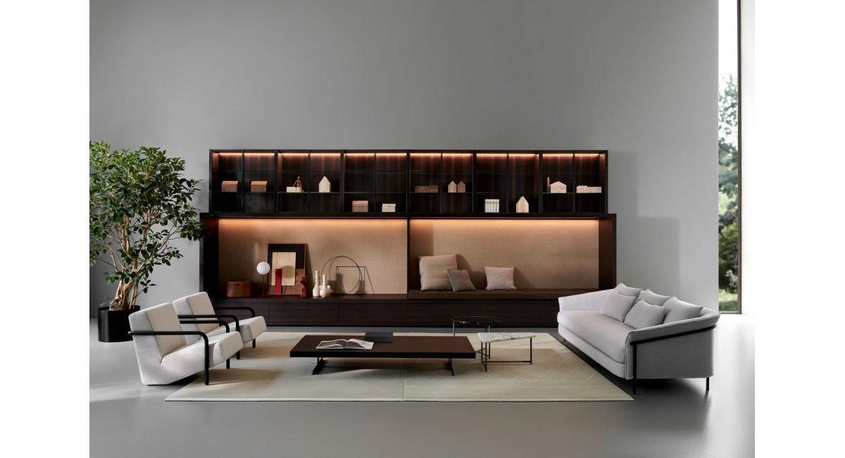 Polifunzionale - TV HI-FI Multifunctional - TV HI-FI - estanterías - Porro - MINIM