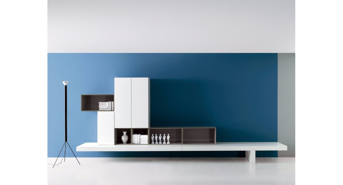 Porro Spa - Living TV HI-FI - mueble TV - Porro - MINIM - sitema modulable