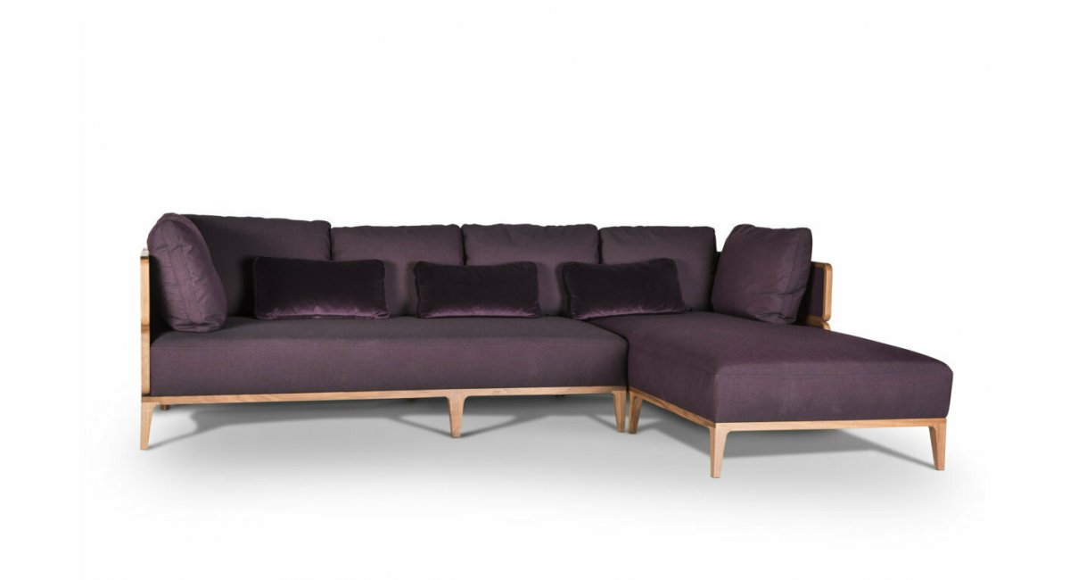 Promenade Sofa - chaise lounge - Gebrueder Thonet Vienna - MINIM