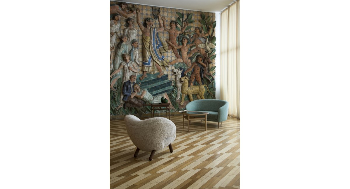 Lillemor - Little Mother - sofá - Finn Juhl- MINIM - lifestyle salón