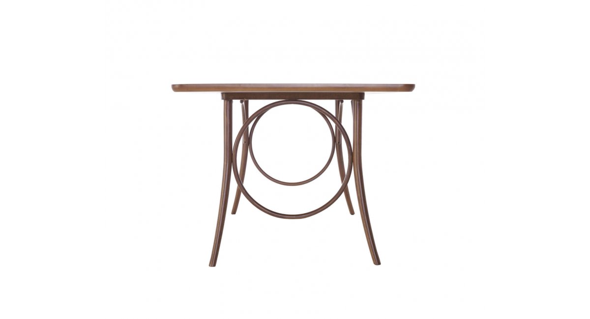Ring - mesa de comedor - madera - Gebrueder Thonet Vienna - MINIM - perspectiva