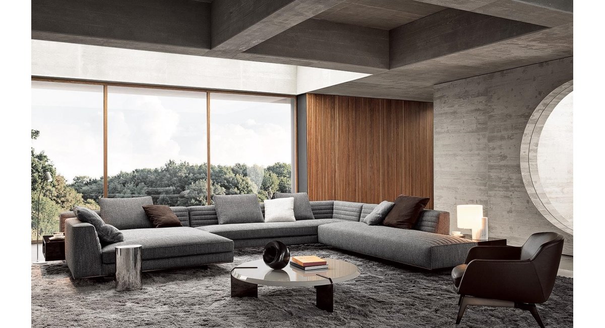 Roger sofa, Minotti, MINIM Barcelona
