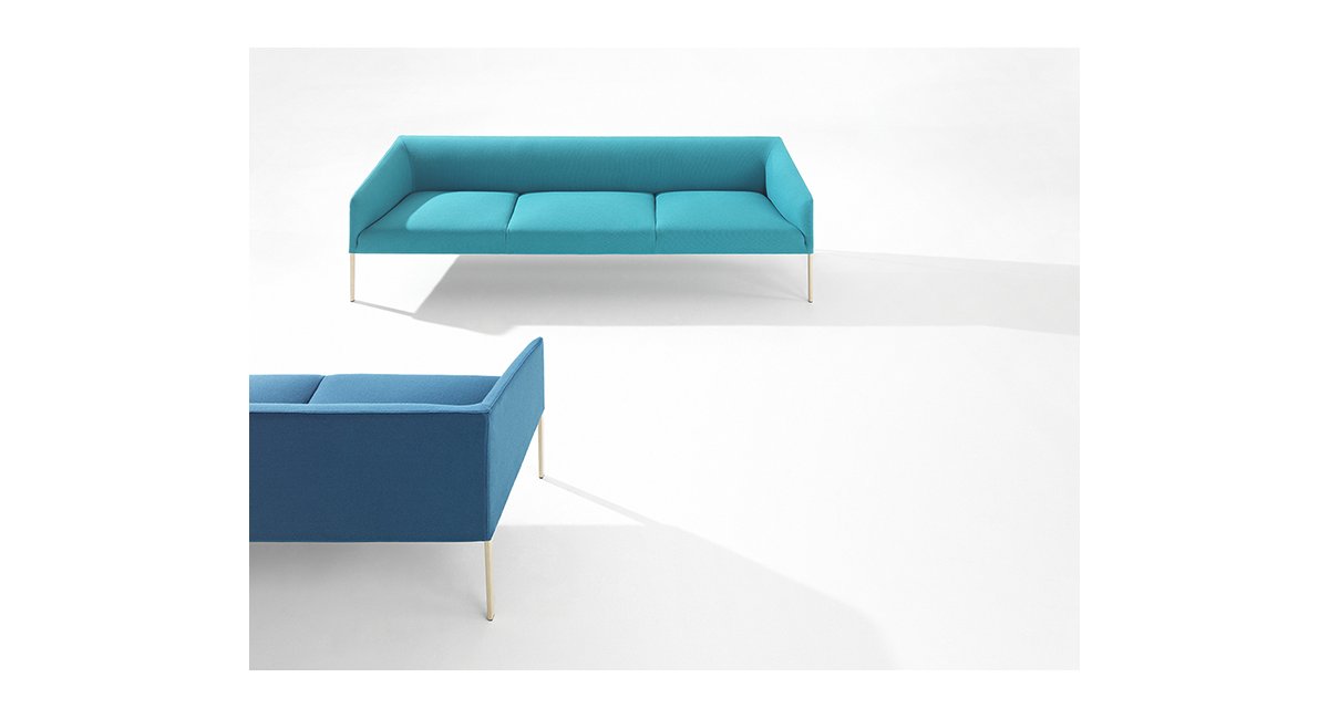 Saari - sofá - 2 o 3 plazas - Arper - MIMIM - composición