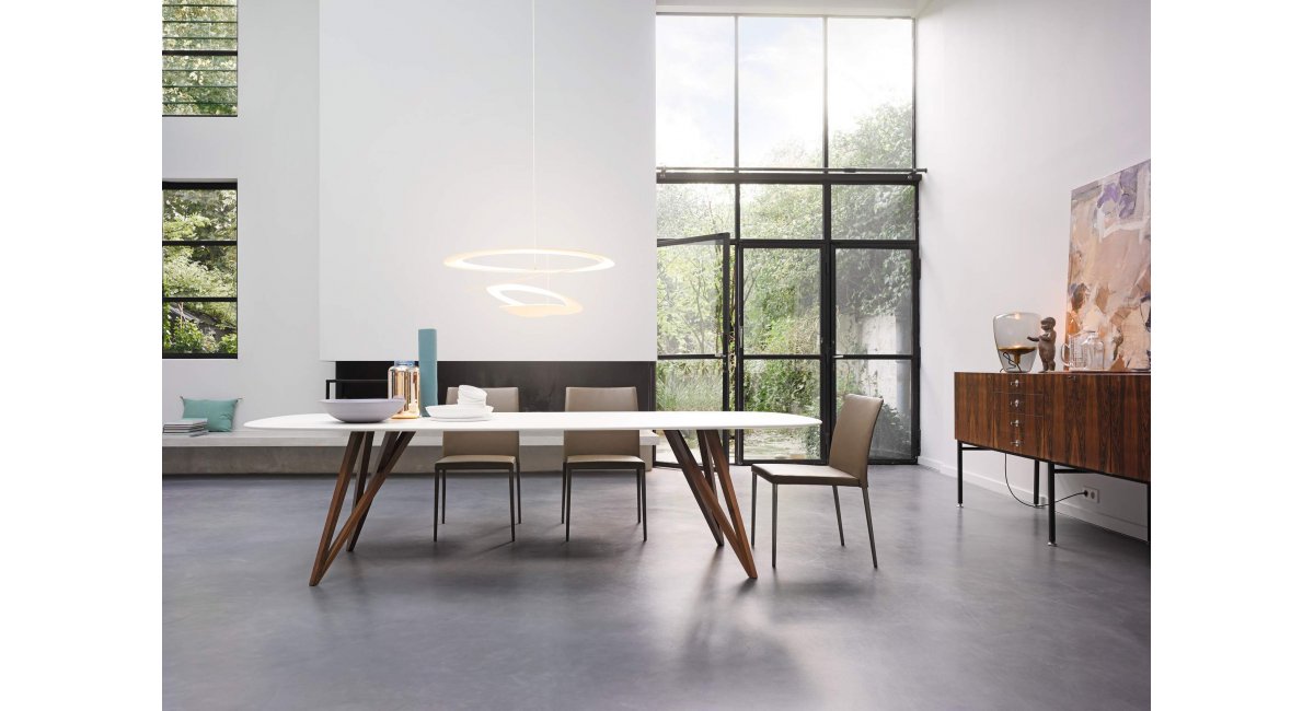 Seito - mesa de comedor - Walter Knoll - MINIM - mesa de madera - lifestyle