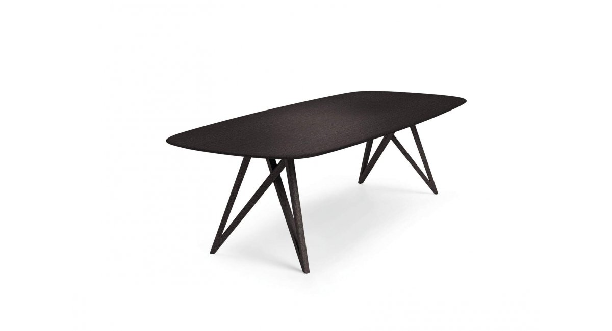 Seito - mesa de comedor - Walter Knoll - MINIM - mesa de madera en negro