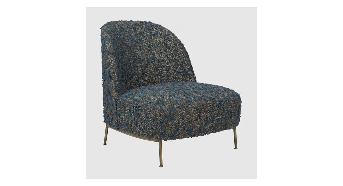 Sejour_ LoungeChair _ Butaca _ estructura en negro - tapizado personalizado_Gubi_MINIM