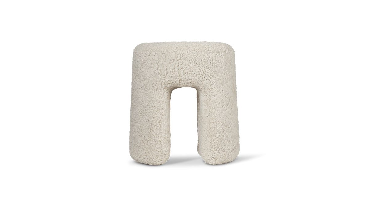 Sequoia pouf - fredericia - MINIM - vista frontal