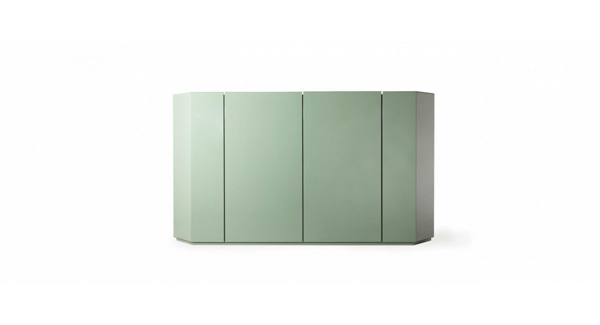 Set W51 Bramante - Cassina - varios modelos - varios tamaños - mesitas - consolas - MINIM - verde agua