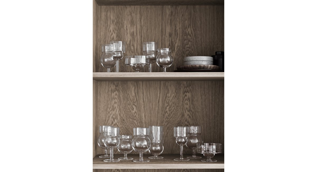 Sferico _ cristalería - Karakter - MINIM - lifestyle estantería