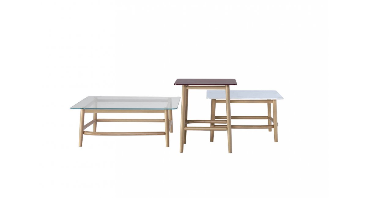 Single Curve - mesa - Gebrueder Thonet Vienna - MINIM -foto familia