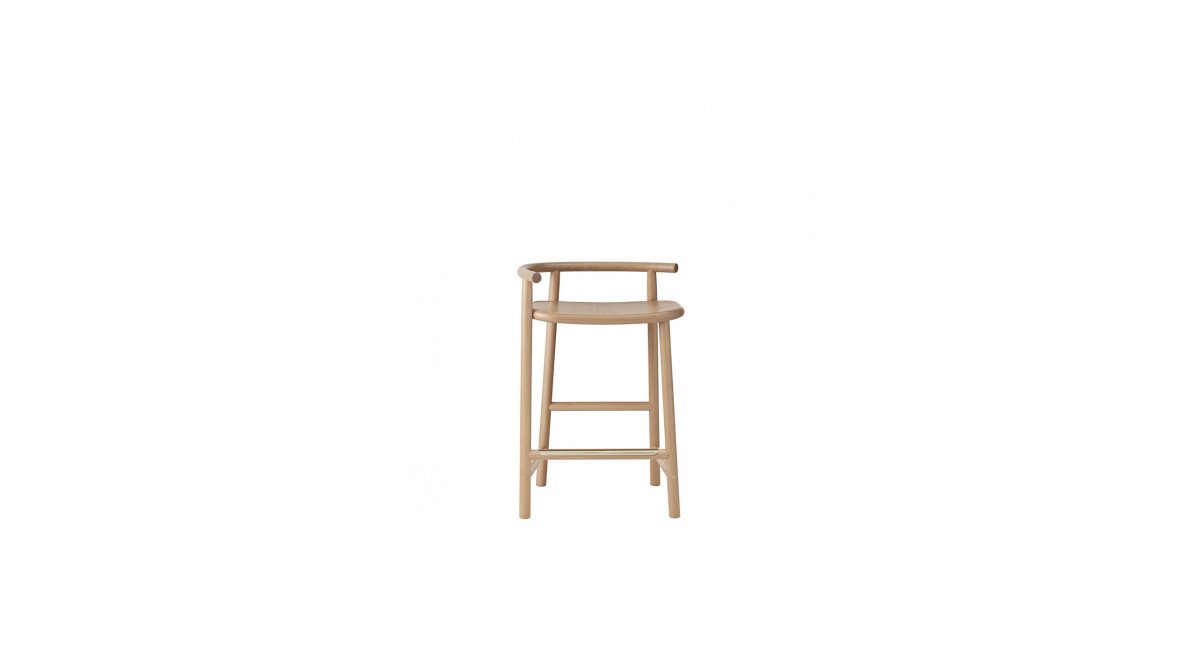 Single Curve Counter _ Gebrueder Thonet Vienna - MINIM - taburete alto