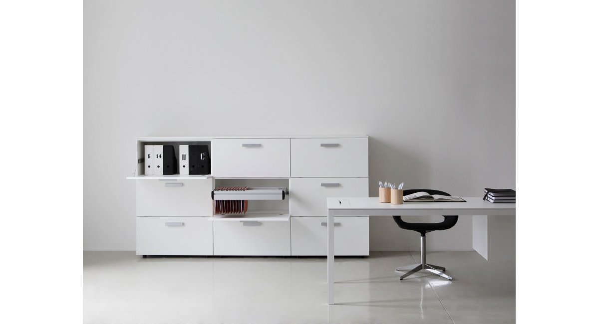 Sistema Working - Porro - MINIM - sistema de almacenaje para oficinas