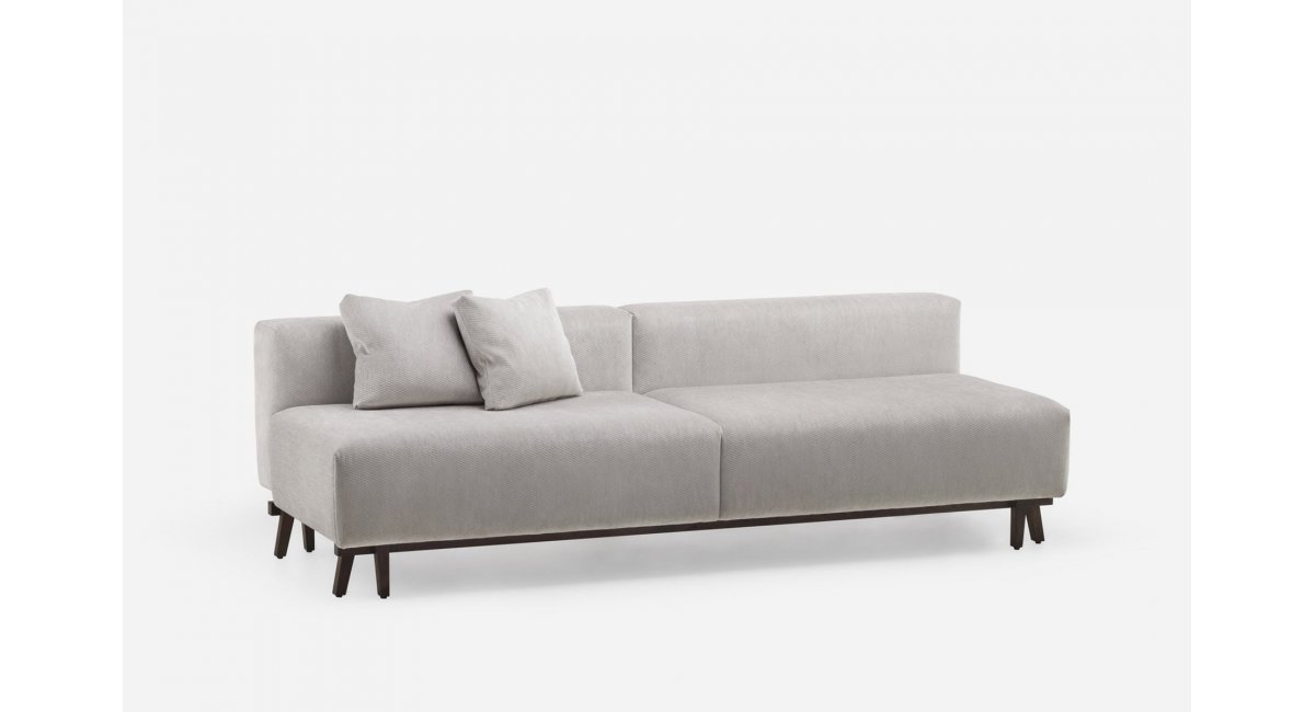 Sofa Eight Armless - Neri&amp;Hu - patas de nogal - tapiazdo en varios colores -delaespada-MINIM