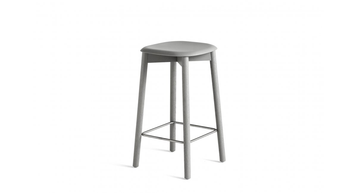Soft Edge 32 Bar Stool Low_taburete bajo_ varios colores y acabados - Hay - MINIM 1