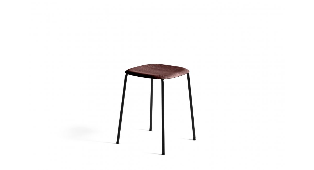 Soft Edge 70 Bar Stool Low_taburete bajo_ varios colores - Hay - MINIM