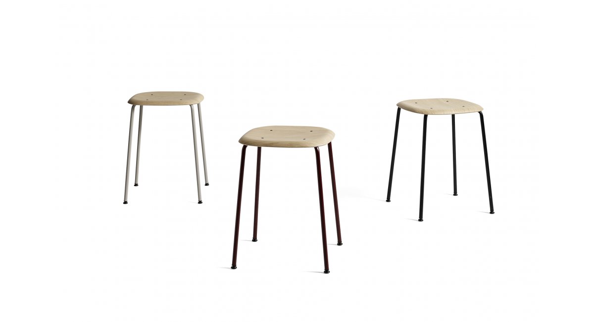 Soft Edge 70 Stool_Family _ familia taburetes - HAY - MINIM