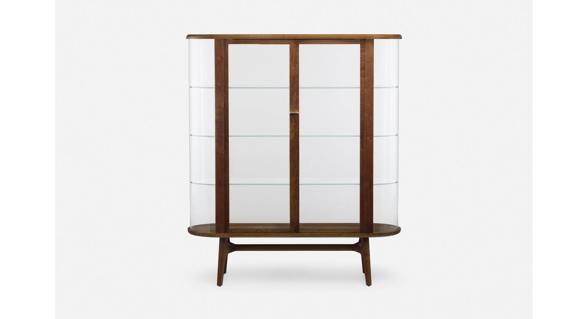 Solo Tall Vitrine-Neri&amp;Hu-madera de nogal-vitrina-delaespada-MINIM