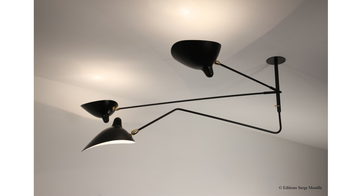 Serge Mouille, Spider 3 fixed arms