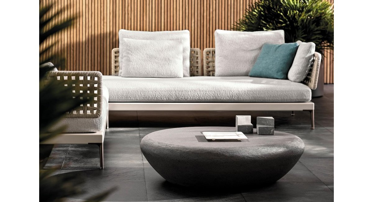 Stony - Mesa de centro de exterior - Minotti - MINIM