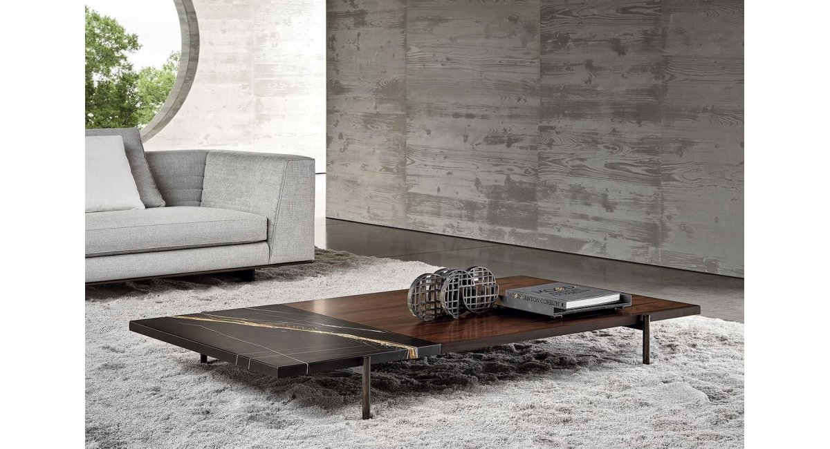 Superquadra - mesa - banco - Minotti - MINIM