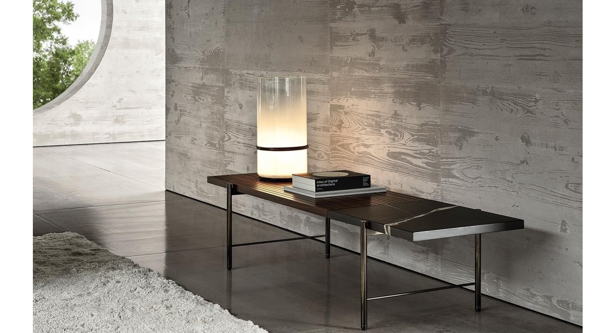 Superquadra - mesa - banco - Minotti - MINIM