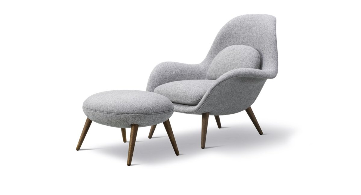 Swoon - Ottoman - reposapies - pouf - fredericia - MINIM