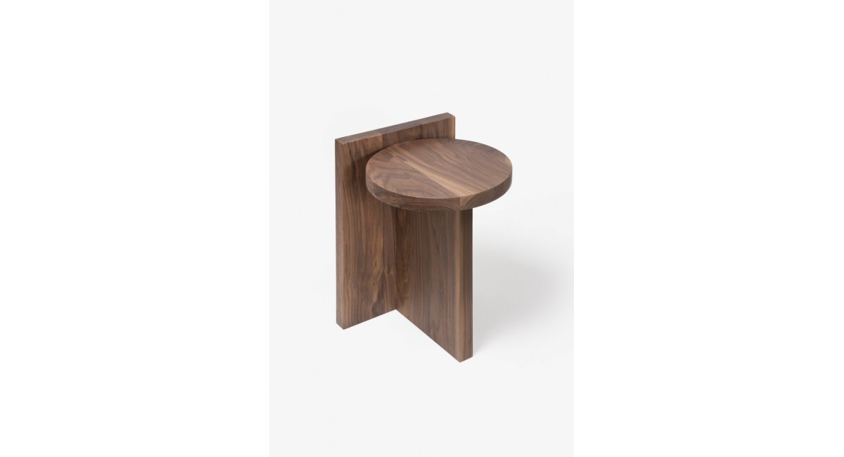 TACO - mesita auxiliar - Gofi - MINIM - mesita de nogal