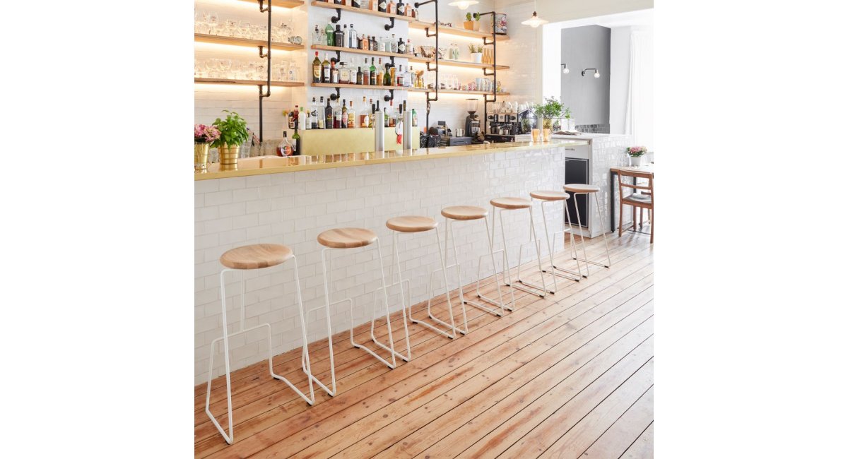 TIKI - taburete alto - silla de exterior - extremis - MINIM - varios colores - lifestyle cafetería