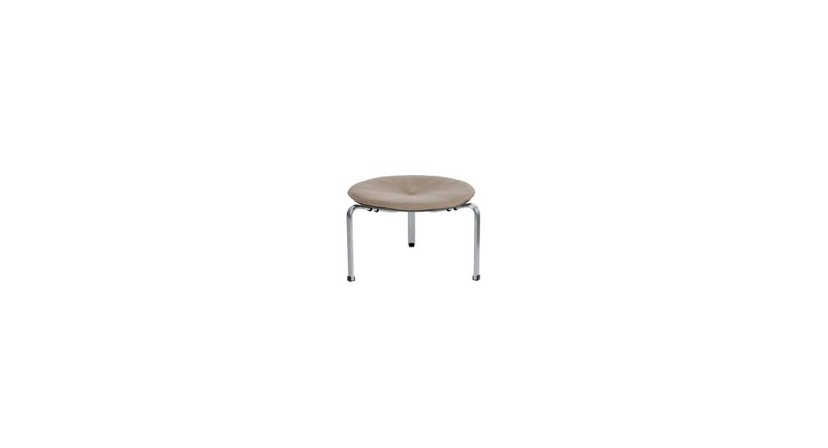 Taburete bajo Pk33 Fritz Hansen en Minim