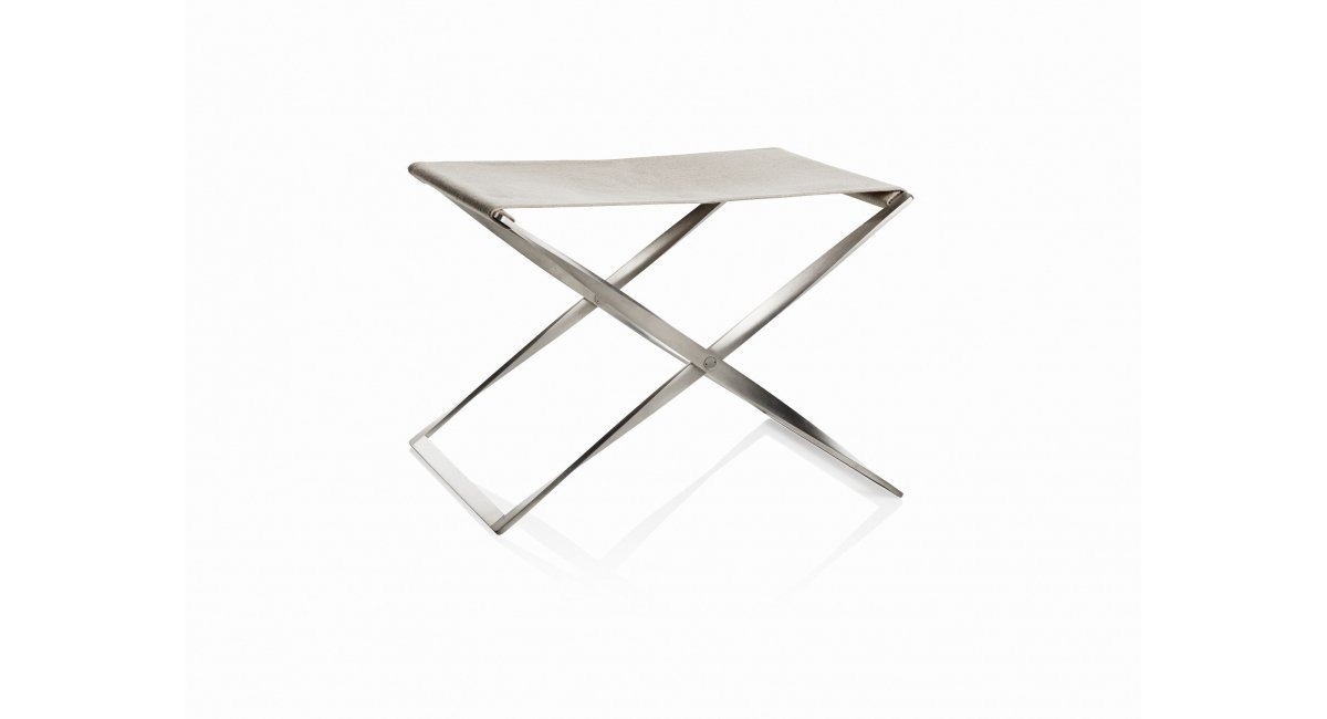 Taburete bajo Pk91 Fritz Hansen en Minim