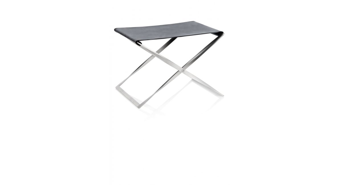 Taburete bajo Pk91 Fritz Hansen en Minim