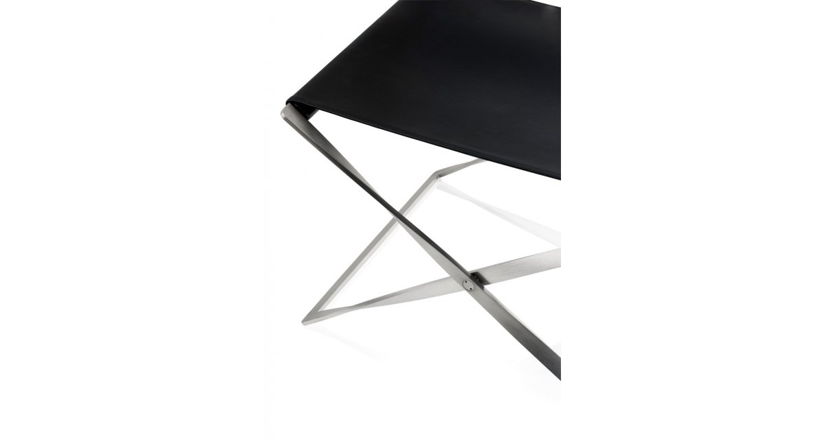Taburete bajo Pk91 Fritz Hansen en Minim