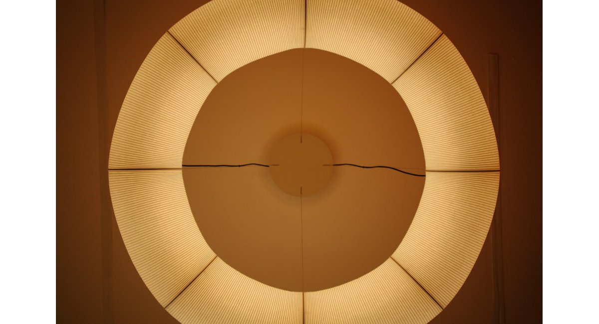 Tekio Circular - Lámpara de techo - Santa Cole - MINIM - vista desde abajo