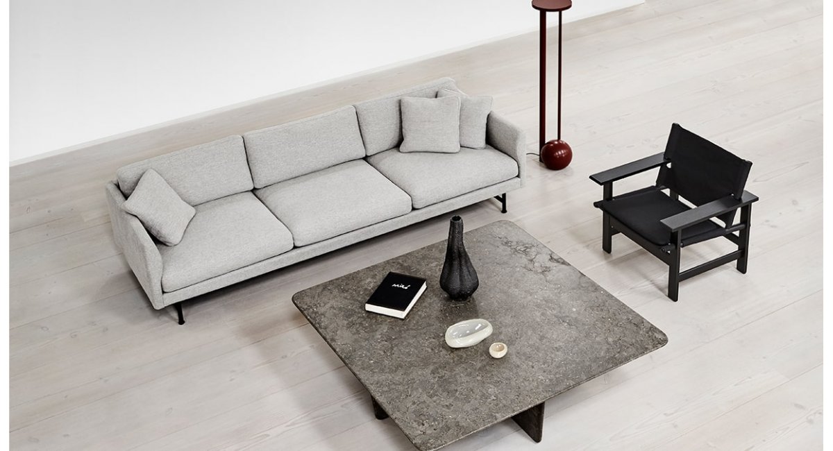 The canvas chair - fredericia - MINIM - lifestyle salón